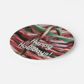 チョコレートミントキャンディカネズホリデーフェスティバル ペーパープレート (アングル)