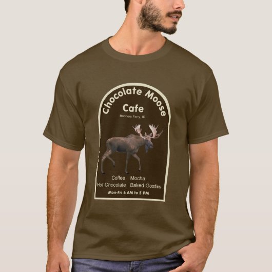 チョコレートムースカフェ Tシャツ (正面)
