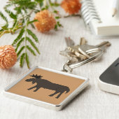 チョコレートムースキーチェーン キーホルダー (側面)