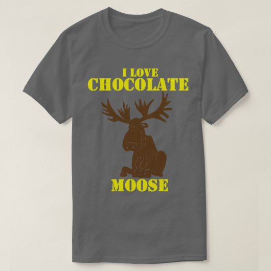 チョコレートムースThsirtギフトアイディアfor chocolate lov Tシャツ (デザイン正面)
