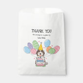 チョコレートメルレコックパオカバプー誕生日パーティー フェイバーバッグ (正面)