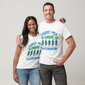 チョコレートメンズスケートボード Tシャツ (ユニセックス)