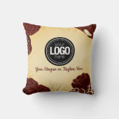 チョコレートモダン事業のパーソナライズ クッション (正面)