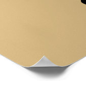 チョコレートモーかわいいカウポスター ポスター (角)