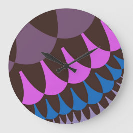 チョコレートラズベリーはかりで測 ラージ壁時計