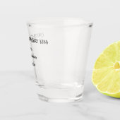 チョコレートラズベリーキスノベルティショットグラス ショットグラス (右)