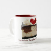 チョコレートラズベリーチーズケーキ ツートーンマグカップ (正面左)