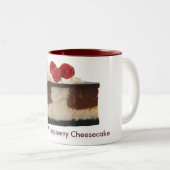 チョコレートラズベリーチーズケーキ ツートーンマグカップ (正面右)
