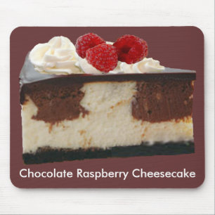 チョコレートラズベリーチーズケーキ マウスパッド