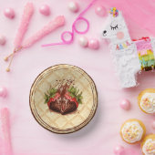 チョコレートラバーのボウル、チョコレートディップストロベリー ペーパーボウル (パーティー)