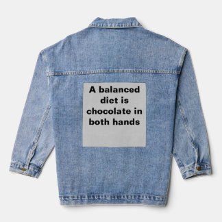 チョコレートラバーのTシャツ デニムジャケット