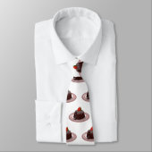 チョコレートラバーケーキ漫画イラストレーション ネクタイ (タイ)