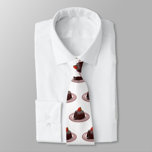 チョコレートラバーケーキ漫画イラストレーション ネクタイ (タイ)