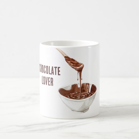 チョコレートラバースプーン ボウル コーヒーマグカップ (中央)