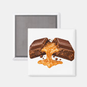 チョコレートラバーズ冷蔵庫マグネット マグネット (正面/裏面)