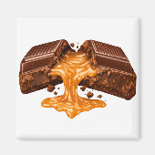 チョコレートラバーズ冷蔵庫マグネット マグネット (正面)