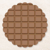 チョコレートラバーディライト ペーパーコースター (正面)