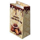 チョコレートラバーバースデーパーティボンボンキャンディ スモールペーパーバッグ (正面アングル)