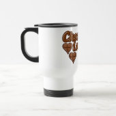 チョコレートラバーマグ – 選択スタイル&カラー トラベルマグ (左)