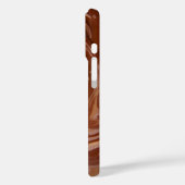 チョコレートラバーモノグラム名 Case-Mate iPhoneケース (裏面 / 左)