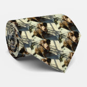 チョコレートラブラドル・レトリーバー犬 ネクタイ (ロール)