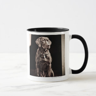 チョコレートラブラドル・レトリーバー犬 マグカップ
