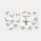 チョコレートラブラドードル誕生日サンキューオベビーボックス フェイバーボックス (折り畳みなし)