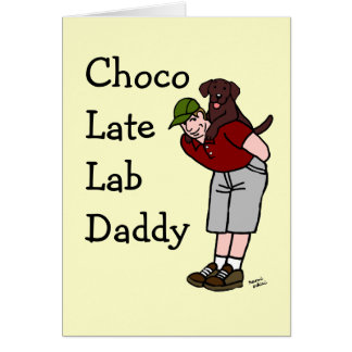 チョコレートラブラドールのお父さん