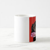 チョコレートラブラドールのマグ コーヒーマグカップ (中央)