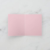 チョコレートラブラドールリトリーバーワンちゃんのノートカード カード (内部)