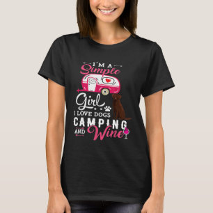 チョコレートラブラドールレトリエバードッグギフトラブドッグカ Tシャツ