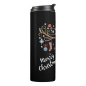 チョコレートラブラドールレトリエバードッグクリスマス タンブラー (回転左)