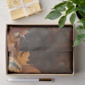 チョコレートラブラドールレトリバー秋の切り離 薄葉紙 (ギフト)