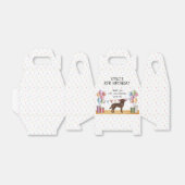 チョコレートラブラドールレトリバー誕生日ありがとう フェイバーボックス (折り畳みなし)