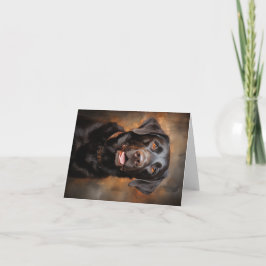 チョコレートラブラドールレトリバー シーズンカード