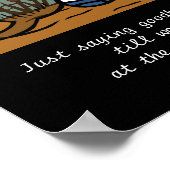 チョコレートラブラドール天使と母3 ポスター (角)