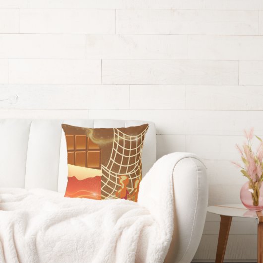 チョコレートラブ クッション (ソファ)