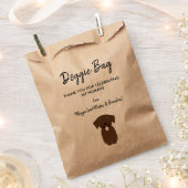 チョコレートラボのドギーバッグ結婚の人気バッグ フェイバーバッグ (クリップ留めされた状態)