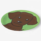 チョコレートラボの新しい漫画の秒 ペーパープレート (アングル)