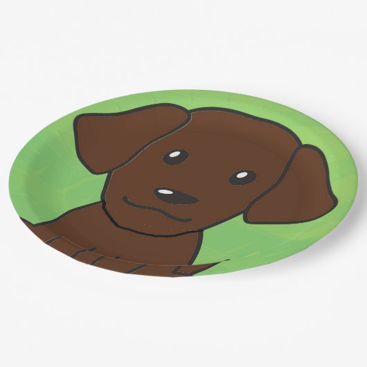 チョコレートラボの新しい漫画の秒 ペーパープレート (アングル)