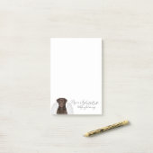 チョコレートラボは天使であるポストitノート ポストイット (デスク上)