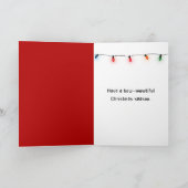 チョコレートラボクリスマス カード (内部)