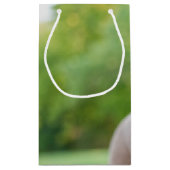 チョコレートラボドッグ スモールペーパーバッグ (裏面)