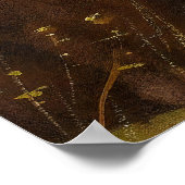 チョコレートラボドッグ,ヴィンテージポスター ポスター (角)