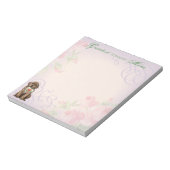 チョコレートラボハートママ ノートパッド (回転)