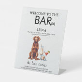 チョコレートラボバー 台座サイン (正面)