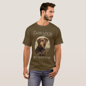 チョコレートラボパパ Tシャツ (正面フル)