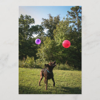 チョコレートラボパーティの招待状 招待状