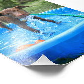 チョコレートラボピットパピー遊ズ フォトプリント (角)