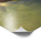 チョコレートラボピットミックスドッグ魚釣り3 フォトプリント (角)